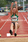 Women and Girls long jump, 2021 North Eastern Track and Field Champs., Middesbrough. Photo: David T. Hewitson/Sports for All Pics